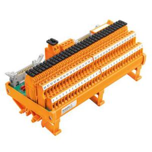 s led 2-wire plug 2x20-pole din41651 iec60603-13 with acc in connectors plug-in x 2 connection screw 08mm 5 lp2n relais with module interface