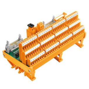 s led 3-wire plug 2x20-pole din41651 iec60603-13 with acc in connectors plug-in x 2 connection screw 08mm 5 lp3r relais with module interface