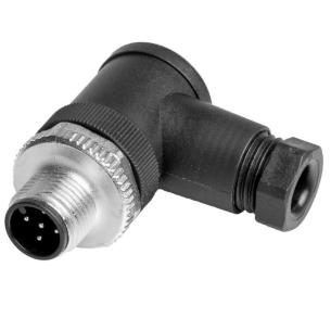 no connection shield ip67 5 poles of number connection screw a-coded m12 customisable field plug round