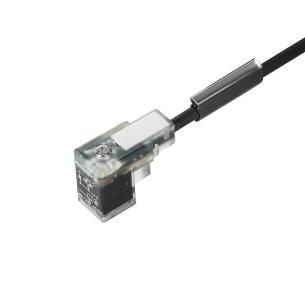 black pur m 5 length cable mm 4 9 c design industrial plug valve - connector without end one assembled cable valve