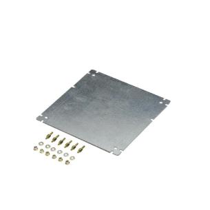 silver galvanized galvanized steel sheet mm 2 x 249 x 249 plate mounting enclosure empty polyester tbf housing plate mounting