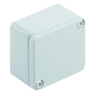 alsi12 aluminium no plate flange textured powder-coated mm 30 depth mm 45 height mm 50 width housing metal