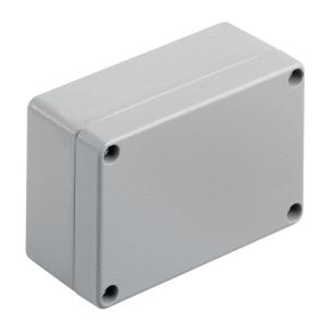 alsi12 aluminium no plate flange textured powder-coated mm 45 depth mm 70 height mm 100 width housing metal