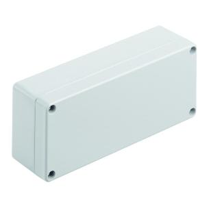 alsi12 aluminium no plate flange textured powder-coated mm 45 depth mm 70 height mm 165 width housing metal