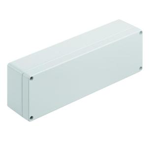 alsi12 aluminium no plate flange textured powder-coated mm 55 depth mm 80 height mm 250 width housing metal