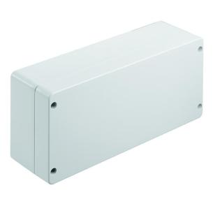 alsi12 aluminium no plate flange textured powder-coated mm 100 depth mm 160 height mm 350 width housing metal