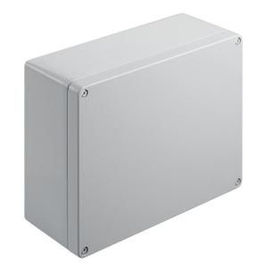 alsi12 aluminium no plate flange textured powder-coated mm 111 depth mm 230 height mm 280 width housing metal