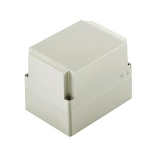 grey light untreated polycarbonate mm 125 x 125 x 175 enclosure empty polycarbonate mpc housing plastic