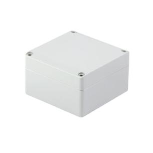 grey light untreated polycarbonate mm 125 x 175 x 175 enclosure empty polycarbonate mpc housing plastic