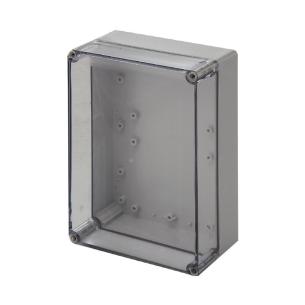 transparent grey light untreated polycarbonate mm 100 x 175 x 250 enclosure empty polycarbonate mpc housing plastic