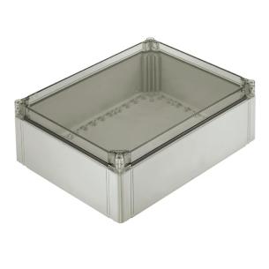 transparent grey light untreated polycarbonate mm 132 x 300 x 400 enclosure empty polycarbonate fpc housing plastic