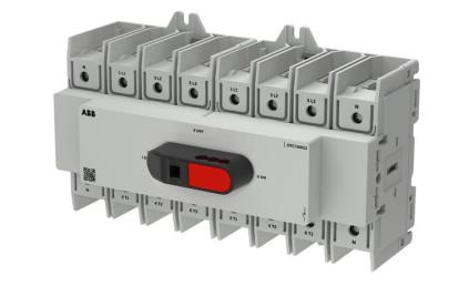 ndtag h monteret direkte inklusiv montage din-skinne bund ac22 415v ved 100a 4-polet lastomskifter plus ot