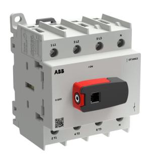 styk 40 version bulk ndtag knoph monteret direkte inklusiv montage din-skinne bund ac22 415v ved 100a 6-polet bulk 40 ot100g2-4bsn2 lastafbryder plus ot