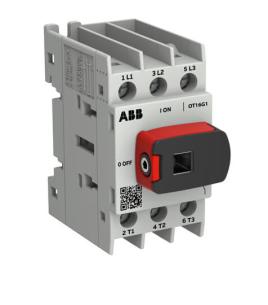 ndtag h inklusiv montage din-skinne bund ac22 415v ved 16a 3-polet ot16g1-3bs lastafbryder plus ot