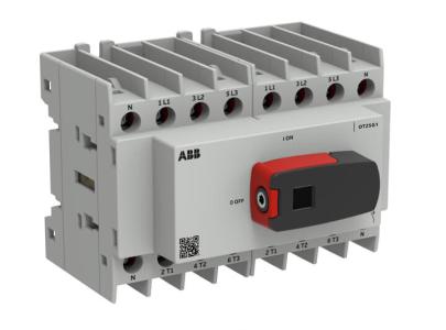ndtag h inklusiv montage din-skinne bund ac22 415v ved 25a 8-polet ot25g1-8bs lastafbryder plus ot