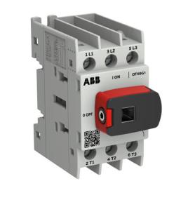 ndtag h inklusiv montage din-skinne bund ac22 415v ved 40a 3-polet ot40g1-3bs lastafbryder plus ot