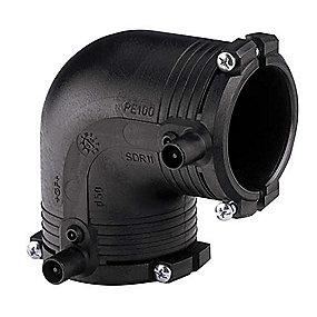 j rkt holdev integreret med pe100-sdr11 pn16 90 mm 63 el-svejsevinkel pe plus elgef fischer georg