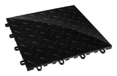 30x30cm sort garagegulv