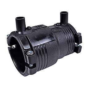 j rkt holdev integreret med pe100-sdr11 pn16 mm 63-40 el-reduktion pe plus elgef fischer georg