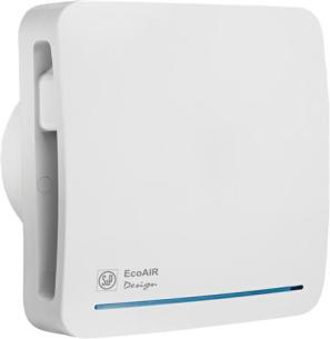 99mm 158x158mm timer og hygrostat med ventilator design ecoair p s
