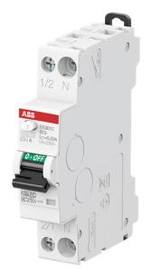 18mm bredde vac 230 ka 6 brydeevne karakteristik b 30ma m serstr udl a type 1np ampere 13 ngig ndingsuafh sp kompakt kombiafbryder