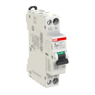 18mm bredde ac v 230 ka 6 brydeevne karakteristik c 300ma m serstr udl a type 1np ampere 16 ngig ndingsuafh sp kompakt kombiafbryder