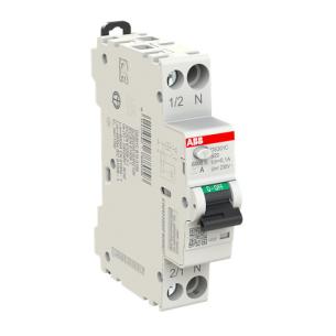 18mm bredde ac v 230 ka 6 brydeevne karakteristik b 300ma m serstr udl a type 1np ampere 20 ngig ndingsuafh sp kompakt kombiafbryder