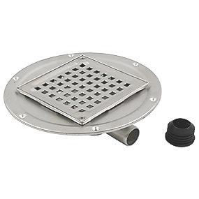 l st rustfrit fliser beton til b afl vandret mm 32 l bssk afl circle cher bl