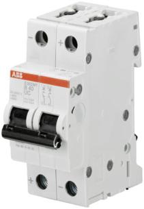 2p 50a dc v 220 ac v 253 10ka b-karakteristik automatsikring