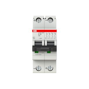 mm 35 bredde vdc 500 vac 440 ka 10 brydeevne kkarakteristik 2p ampere 4 dc ring-kabelsko for terminaler rail automatsikring