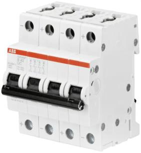 4p 1a dc v 220 ac v 253 10ka c-karakteristik automatsikring