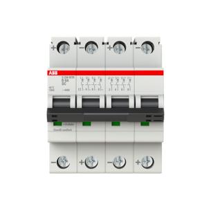mm 70 bredde vac 440 ka 10 brydeevne karakteristik b 4p 6ampere ring-kabelsko for terminaler dc s204mtr-b6 rail automatsikring