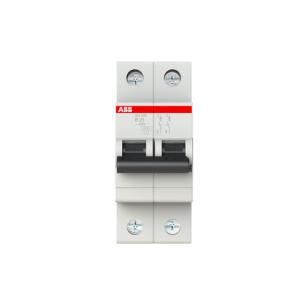sh202-b25 bred 35mm ac 400v 230 6ka brydeevne b-karakteristik 2-polet 25a b automatsikring