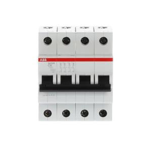 bred 70mm 400vac 230 6ka brydeevne c-karakteristik 4-polet 6a c automatsikring