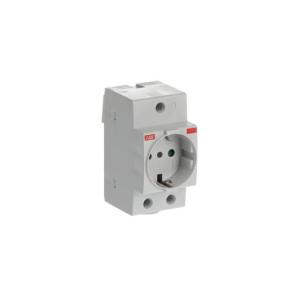 45mmbred din-skinne for 16a gr standard p30 italiensk se stikd