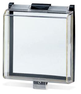 96x96mm ip55 tavleinstrument frontmonteret til transparent kning afd