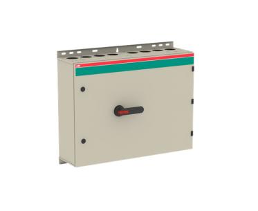 ot200ktrr6tz 2nc 4no bund og itop ringflanger 4 eksklusiv cover 6 med pistolgreb sort metalkapsling ac-23 400v ved 200a 110kw 6-polet emc sikkerhedsafbryder