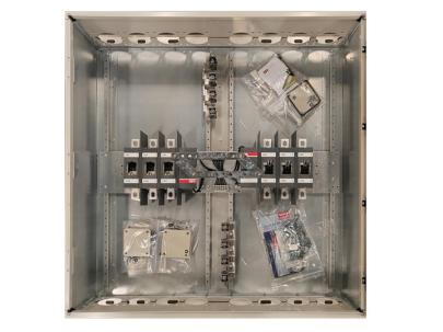 ot315ktrr6tz 2nc 4no bund topog i ringflange 8 eksklusiv cover 8 med pistolgreb sort metalkapsling ac-23 400v ved 315a 160kw 6-polet emc sikkerhedsafbryder