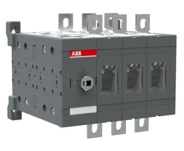 ot250e03c drejegreb og aksel uden bolttilslutning bundmontage ac-22 ac-21 415v til op ved 250a i-o-ii 3-polet omskifter