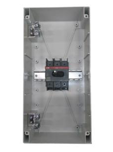 otp125ba3m bund og top i 2xm50m16 guldrejegreb d r plastkapsling ac-23 400v ved 125a 3-polet lastafbryder