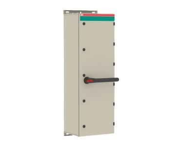 ot800elrr4tz 1nc 2no bund top i 4ringflange eksklusiv cover 5 med pistolgreb sort metalkapsling ac-23 400v ved 720a 400kw 4-polet sikkerhedsafbryder