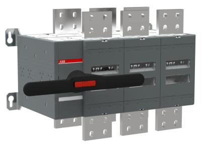 ot3200e03cp bolttilslutning bundmontage ac-22 ac-21 til415v op ved 3200a aksel og pistolgreb med i-o-ii 3-polet omskifter