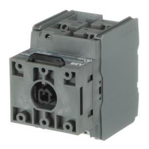 otdc25ut4 skruetilslutning frontmontage for drejegreb uden gemontering l dc21 660v ved 25a 4-polet lastafbryder
