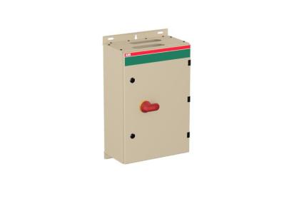 ot160evlcc4az 1nc 2no bund og top i 2xc-flange eksklusiv pistolgreb gul d r metalkapsling ac-23 400v ved 160a 80kw 4-polet sikkerhedsafbryder