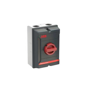 oka80s4rf2 aux 1no pe-terminal 2xm40m16 2xm40 front i drejegreb dt r kapsling alu ac-22 415v ved 80a kapsling i lastafbryder emc brandsikker