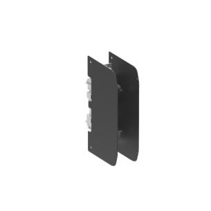 ofaz00p1l isolationsplader med front og bund top i ben ip00 690v sikringer 00 din000 160a for 1-polet sikringsholder