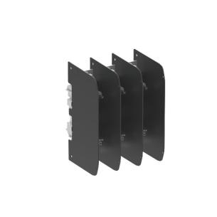 ofaz00p3l isolationsplader med front og bund top i ben ip00 690v sikringer 00 din000 160a for 3-polet sikringsholder