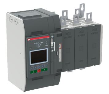 oxb400e3x3qt iec top tilgang lcd 3 level polet 3 400a 1-0-2 omskifter automatisk