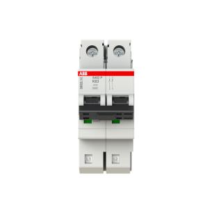 s402p-k63 mm 36 bredde vac 415 ka 20 brydeevne karakteristik k 2p ampere 63 smissline automatsikring