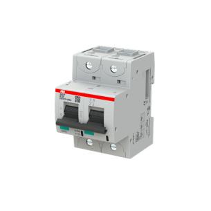 s802p-b125 mm 0 63 bredde vac 415 240 ka 50 brydeevne karakteristik b type performance high 2p ampere 125 automatsikring